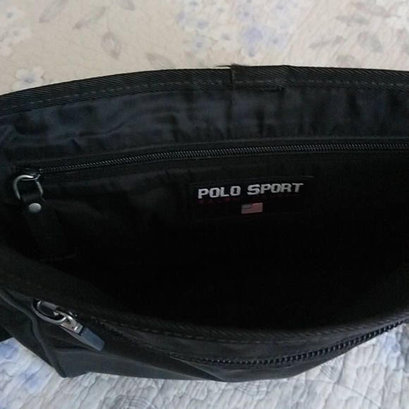 Polo Sport black messenger bag - Picture 4 of 7